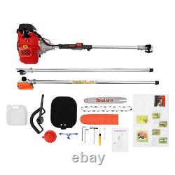 16ft Gas Trimmer Saw Tree Trimmer Chainsaw Gas Powered Pole Saw Pruner Pruning