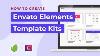 1 Template Kit Preparation Elementor Template Kit Themeforest