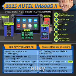 2023 Autel MaxiIM IM608 PRO II IM608S II Bi-directional IMMO Key Fob Diagnostic