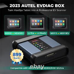 2023 Autel MaxiSys EV Diagnostics Upgrade Kit EVDiag Box Breakout Leads Adapters