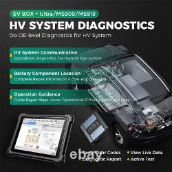 2023 Autel MaxiSys EV Diagnostics Upgrade Kit EVDiag Box Breakout Leads Adapters