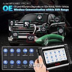 2023 Autel Scanner MaxiPRO MP808BT PRO Kits Auto Diagnostic Scan Advanced Coding