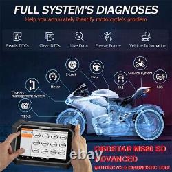 2023 FULL VERSION MS80 Motorbike Motorcycle Diagnostic Tool Mileage Odometer Kit
