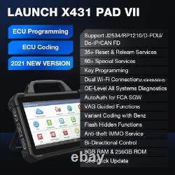 2023 LAUNCH X431 PAD VII ELITE PAD 7 Pro Car Diagnostic Scanner Key Programming