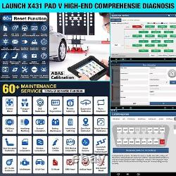 2023 LAUNCH X431 PAD V 5 PRO Car Diagnostic Scanner J2534 Programming Key Coding