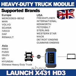 2023 X431 V+ Advanced Truck HGV Lorry Diagnostic Programming Coding Tablet Kit
