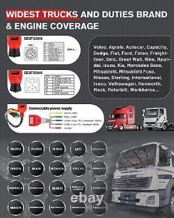 2024 Autel MS909CV Top Intelligent Diagnostic Scanner for Semi Heavy Duty Truck