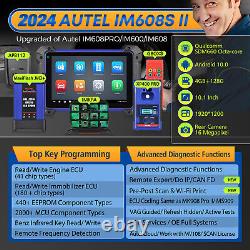 2024 Autel MaxiIM IM608 PRO II IM608S II IMMO Key Programming Diagnostic Scanner