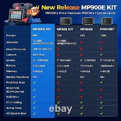 2024 Autel MaxiPRO MP900E KIT MP808S Bi-Directional Full System Scanner Coding