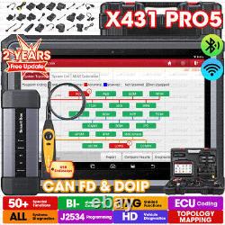 2024 LAUNCH X431 PRO 5 PAD V+ Car Diagnostic Scanner Tool Programming Key Coding