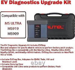 Autel EV Diagnostics Upgrade Kit EVDiag Box Adapters for MaxiSYS Ultra MS919