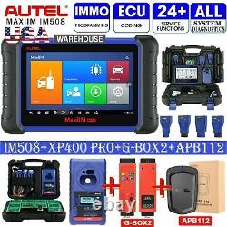 Autel MaxiIM IM508+XP400 Pro+G-BOX2+APB112 Full Kits Same IMMO Key as IM608PRO