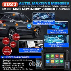 Autel MaxiSYS MS909EV Intelligent Scanner 2023 Same as Ultra EV with EVDiag Kit