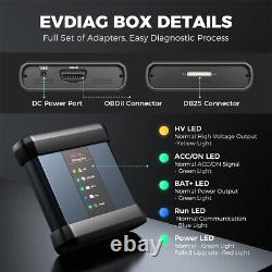 Autel MaxiSys EV Diagnostics Upgrade Kit EVDiag Box Breakout Leads Adapters