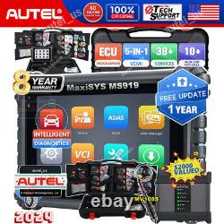 Autel MaxiSys MS919 Ultra VCMI OBD2 Auto Diagnostic Scanner 2 year & MSOAK Kits