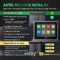 Autel MaxiSys Ultra EV / EVDiag Kit EV High-Voltage System Battery Pack Analysis