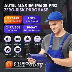 Autel Maxim IM608 Pro Key Fob Bidirectional Programming Tool Scanner Newer IM608