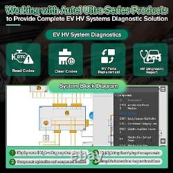 Autel Maxisys EV Diagnostics Upgrade Kit, EVDiag Box & Adapters for Ultra MS909