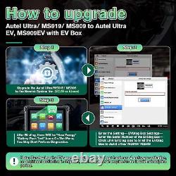 Autel Maxisys EV Diagnostics Upgrade Kit, EVDiag Box & Adapters for Ultra MS909