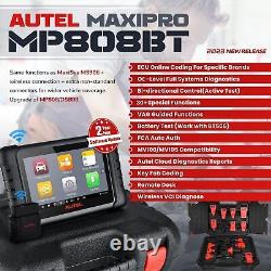 Autel Scanner MP808BT Kits 2 Years Update Coding Refresh Hidden Bi-Directional