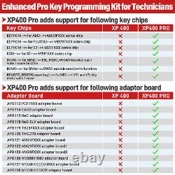 Autel XP400 Pro Key Fob & Chip Programmer Kit for IM508/IM608 Programming Tools