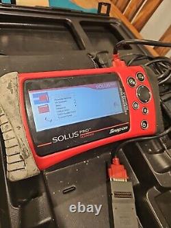 COMPLETE WORKING Snap On SOLUS PRO EESC316 10.2 Elite Kit Tons of Accessories