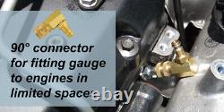 Compression Tester Diesel Engine Cylinder Pressure Gauge Tester Kit Tool 37 Pcs