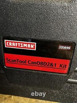 Craftsman 20899 CanOBD2&1 Kit Scan Tool Diagnostics for OBD1 & OBD2