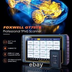 FOXWELL GT75TS Bidirectional Diagnostic Scanner OBD2 TPMS Programming Coding
