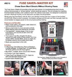 Fuse Saver Master Kit Short Circuit Troubleshooting Smokeless Detection 8016