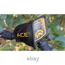 Garrett ACE 400 Metal Detector with Digger, Pouch, Sand Scoop and Carry Bag