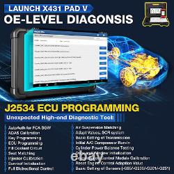 LAUNCH X431 PAD V 5 PAD VII PRO5 Car Diagnostic Tool Programming J2534 Scanner