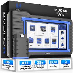 MUCAR VO7 Full-System OBD2 Car Diagnostic Scanner Kit Bi-directional Tool FCA
