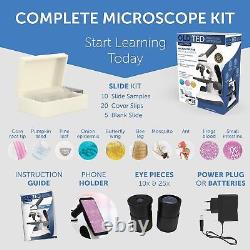 Microscope for Adults 40x-1000x Complete Microscope Kit Ideal Student