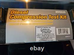 Mityvac MV5535 Digital Diesel Compression Test Kit, 9 Volt, Up to 12 Cylinders