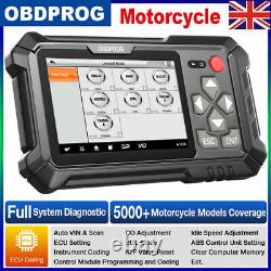 Professional Motorbike Diagnostic Fault Code Reader Tablet Tool Motorcycle Kit