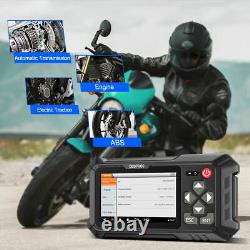Professional Motorbike Diagnostic Fault Code Reader Tablet Tool Motorcycle Kit