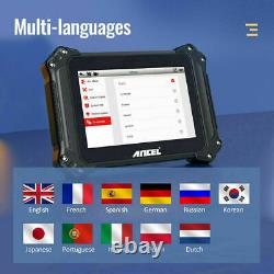 UNIVERSAL Pro Car Diagnostic Tablet Kit Fault Code Scanner ECU Coding Tool V6 UK